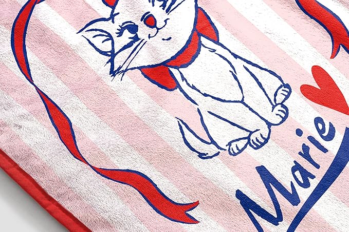 Jay Franco Kids Plush Throw Blanket – Soft & Cozy Fleece Throw for Bedroom & Couch Décor, Official Licensed Product, Multi - Aristocats, 46x60 - Throw Blanket