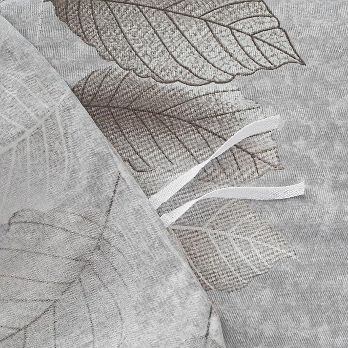 OAITE Duvet Cover Set Twin Size Floral Pattern 500 Thread Count Ultra Soft 100% Cotton Duvet Cover Sets 3-PC, Breathable Duvet Cover with Zipper Closure & Corner Ties