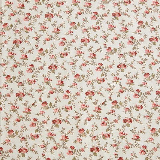 Laura Ashley - King Sheets, Cotton Percale Bedding Set, Lightweight & Breathable Home Decor, Oeko-Tex Certified (Sweet Success Pink, King)