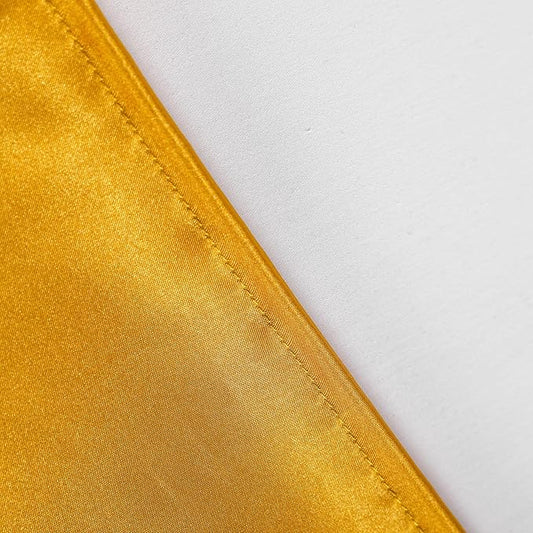NTBAY 12 Pack Satin King Pillowcases for Hair and Skin, Luxurious and Silky Pillow Cases with Envelope Closure, 20 x 36 Inches, Golden Brown