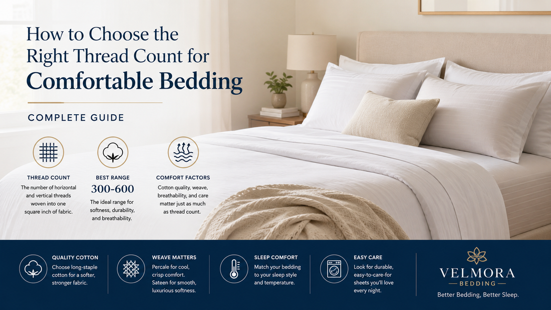 How to Choose the Right Thread Count for Comfortable Bedding