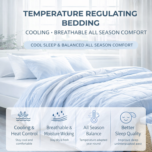 Cooling Bedding Sets for Better Sleep in American Homes