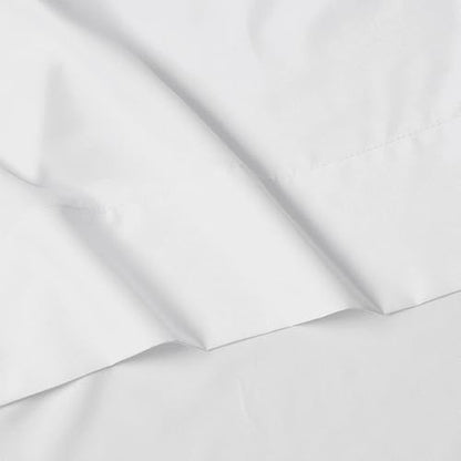 Elegant Comfort Luxury 4-Piece Bed Sheet Set - Luxury Bedding 1500 Premium Hotel Quality Microfiber, Wrinkle Resistant Cool and Breathable, Easy Elastic Fitted, RV Short Queen, White