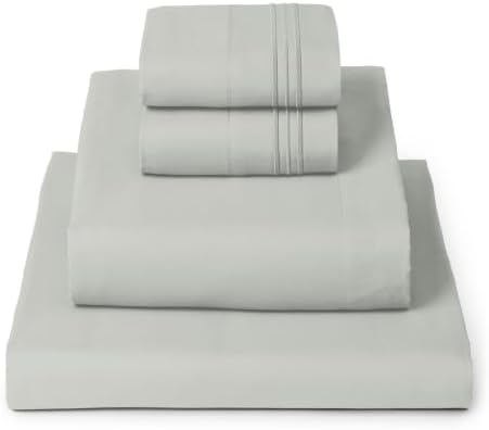 Mellanni Iconic 4-Piece, Ultra Soft Sheet Set (Full, Spa Mint)