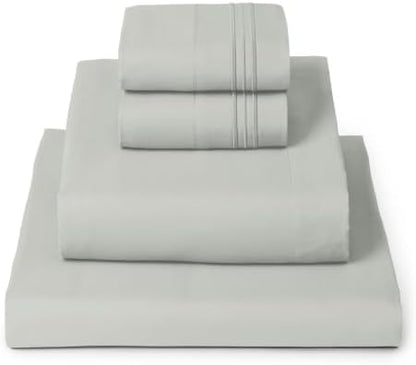 Mellanni Iconic 4-Piece, Ultra Soft Sheet Set (Full, Spa Mint)