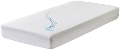 Kingnex Waterproof RV Bunk Mattress Protector for Narrow Twin 30x75 Bed