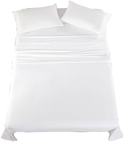 Kingnex Twin Sleeper Sofa Bed Sheets for 36x72 Pull Out Sofa Bed White