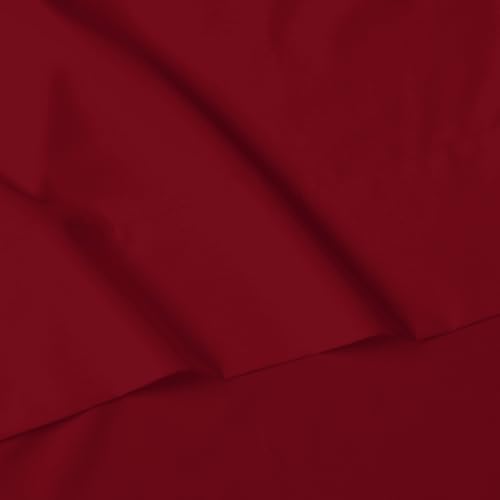 Elegant Comfort Luxury 4-Piece Bed Sheet Set - Luxury Bedding 1500 Premium Hotel Quality Microfiber, Wrinkle Resistant Cool & Breathable, Easy Elastic Fitted, Queen, Burgundy