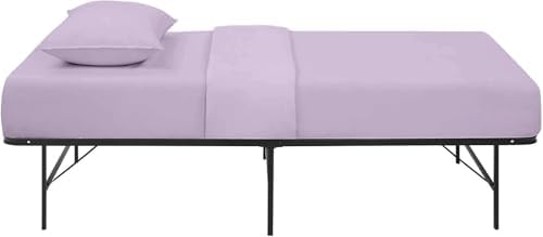 Cottingon 4 PC Cot Sheet Set 30"X75", Egyptian Cotton, Lavender