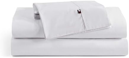 Tommy Hilfiger - Queen Size Sheet Set with Fitted Sheet & Pillowcases