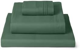Mellanni Iconic 3-Piece, Ultra Soft Sheet Set (Twin XL, Emerald Green)