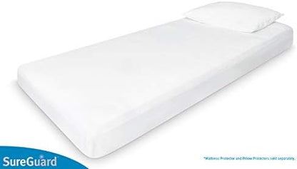 SureGuard Waterproof Mattress Protector, Crib Size Mattress Cover