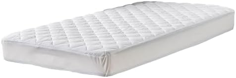 Kingnex Quilted Waterproof Twin XL Mattress Protector Pad for College Bed