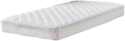 Kingnex Quilted Waterproof Twin XL Mattress Protector Pad for College Bed
