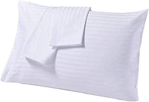 White pillowcases on a white background