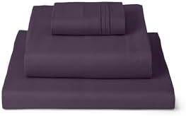 Mellanni Iconic 3-Piece, Ultra Soft Sheet Set (Twin, Purple)