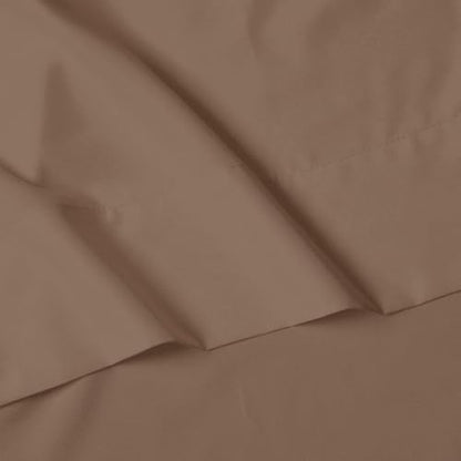 Elegant Comfort Luxury 4-Piece Bed Sheet Set - Luxury Bedding 1500 Premium Hotel Quality Microfiber, Wrinkle Resistant Cool & Breathable, Easy Elastic Fitted, King, Taupe-Tan