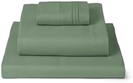 Mellanni Iconic 3-Piece, Ultra Soft Sheet Set (Twin XL, Sage)