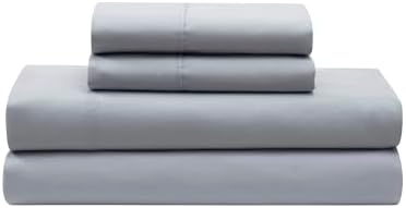 7 Piece Comforter Set Bed in a Bag Ombre Pintuck Design All Season Soft Down Alternative Bedding Comforter Set & Luxurious Matching Bed Sheets & Pillow Shams, Ombre Pintuck Gray, Full