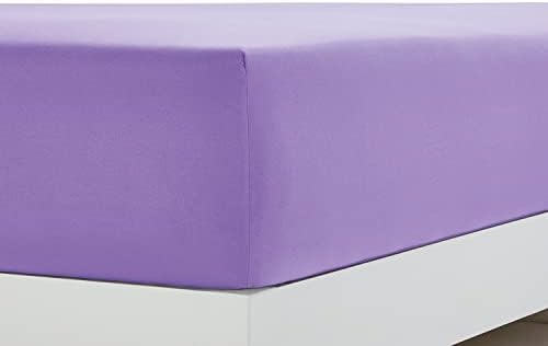 Clara Clark Bed Sheets, Premier 1800 Series 4 Piece Bed Sheet Set, Deep Pocket, Wrinkle, Fade, Stain Resistant, Luxury Soft Bedding Sheets & Pillowcases, Twin-XL, Lavender