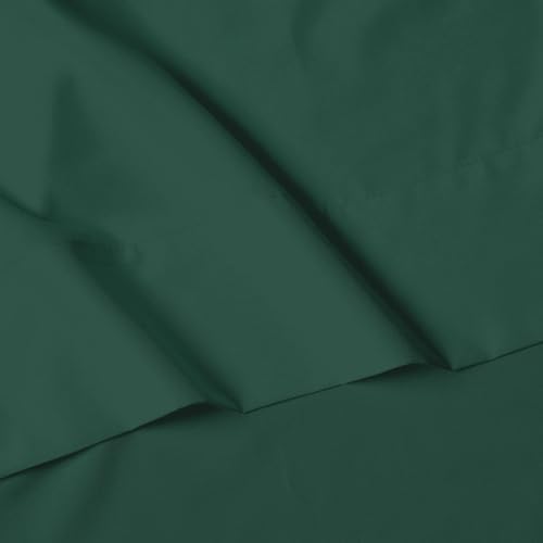 Elegant Comfort Luxury 4-Piece Bed Sheet Set - Luxury Bedding 1500 Premium Hotel Quality Microfiber, Wrinkle Resistant Cool & Breathable, Easy Elastic Fitted, Full, Hunter Green