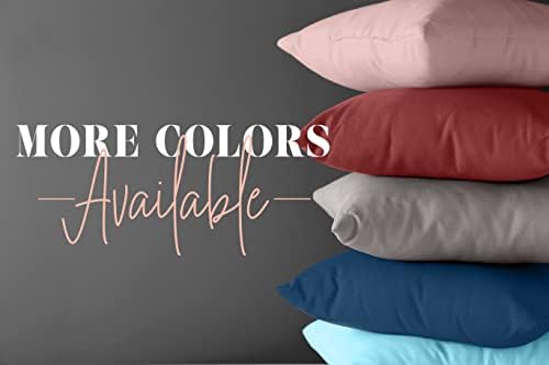 Elegant Comfort 2-Pack Sham Set Pinch Pleat Design, Egyptian Quality 1500 Thread Count, Stylish Design-Easy Care, Wrinkle and Stain Resistant, 2-Piece Sham Set, Pleated Standard/Queen, Dusty Rose