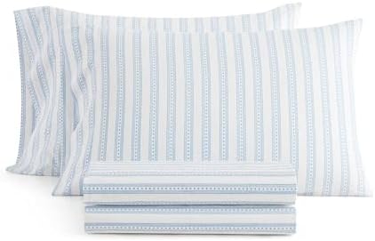Martha Stewart - Full Size Sheet Set with Fitted Sheet & Pillowcases