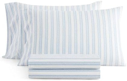 Martha Stewart - Full Size Sheet Set with Fitted Sheet & Pillowcases