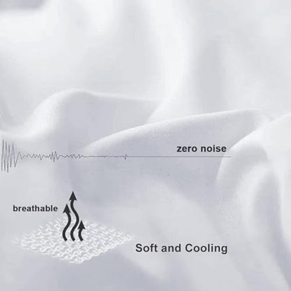 COHOME All-Season Oversized King Cooling Comforter Duvet Insert - White