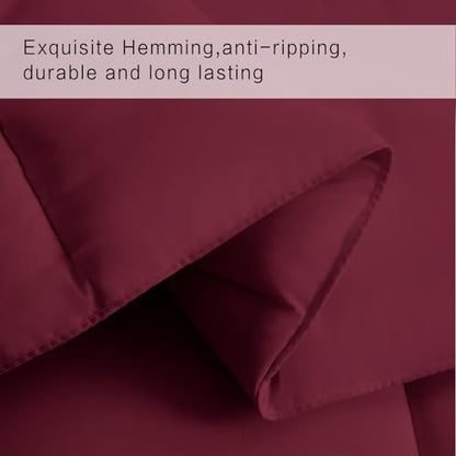 COHOME Twin/Twin XL Size Warm Comforter - All-Season Duvet Insert