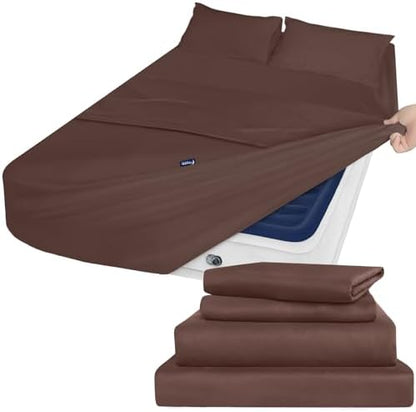Cal King Sheet Set, 4 Piece California King Sheet Sets Extra Deep Pocket