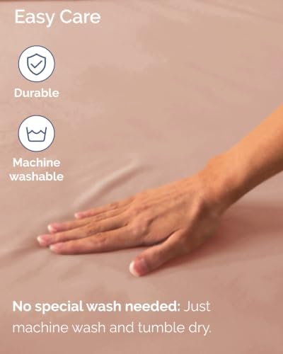 CGK Linens 2 Pack Extra Deep Twin Fitted Sheets - Mauve