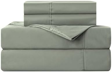 Kingnex Sofa Bed Sheets Twin Size for Sleeper Sofa Bed 36x72 Sage