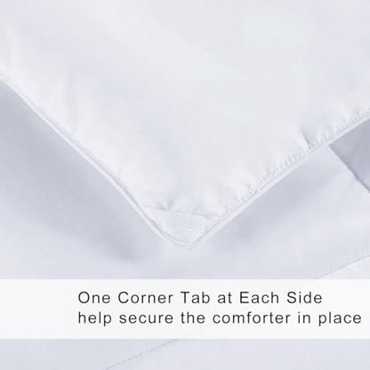 COHOME All-Season King Size Cooling Comforter Duvet Insert - White