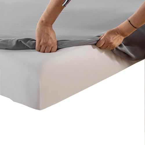 Kingnex Twin Sleeper Sofa Bed Sheets for 36x72 Pull Out Sofa Bed Grey