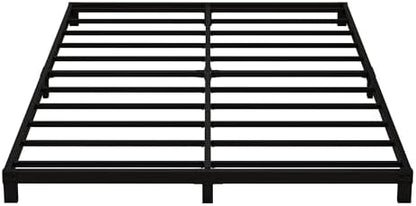 Low Profile Bed Frame Queen Size 5 Inch High Floor Platform