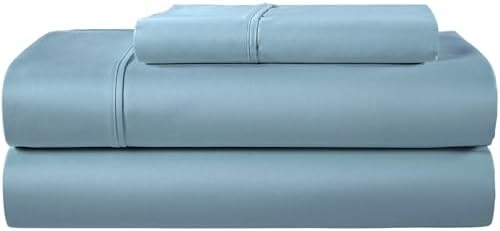 Twin XL Bed Sheets Set, 400 Thread Count Luxury Hotel Bedding - French Blue