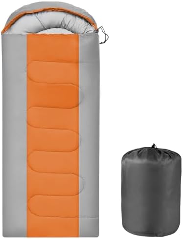 OBTANIM Sleeping Bags Portable Waterproof Camping Sleeping Bag for Adults Kids 4 Seasons Cold Weather or Warm Backpacking Hiking Travel Indoor Outdoor Use