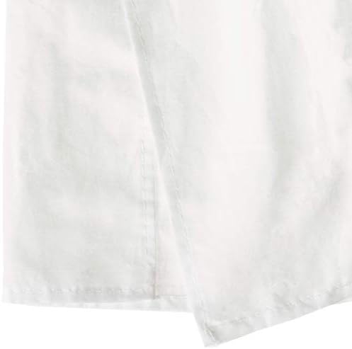 Lightweight Voile Dust Ruffle, White, Queen 15-inch L