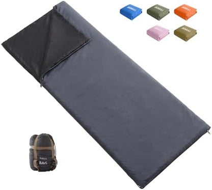 Lightweight Compact Adult Sleeping Bag for Backpacking, Camping & Hiking