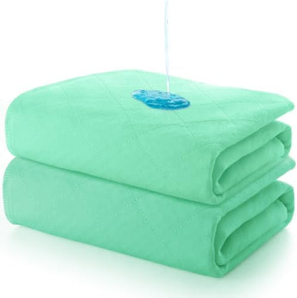 Bed Pads Washable Waterproof 2 Pack for Incontinence
