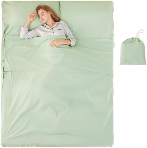 Sleeping Bag Liner, Ultralight & Compact Travel Sheet for Hotel
