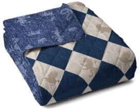 Harry Potter Herald Call Full/Queen Quilted Throw Blanket Adults Boys Girls, Soft Lightweight Bedding for Bed, or Couch, 90 x 90 inches