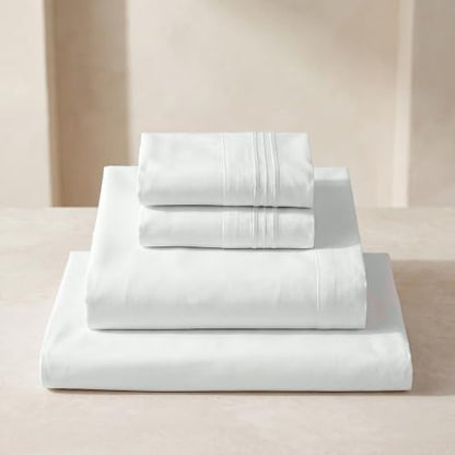 Mellanni Queen Sheets Set - 4 PC Iconic Collection Bedding