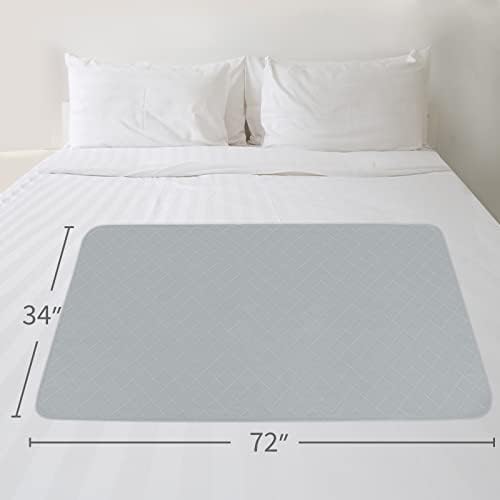 Bed Pads Washable Waterproof 2 Pack for Incontinence