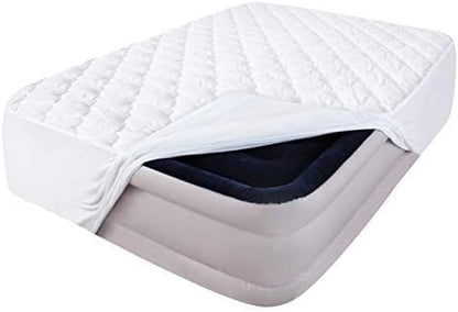California King Air Mattress Cover, Thick Quilted Mattress Topper, 72"X82"