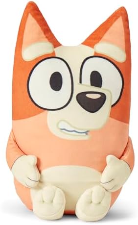 Northwest Bluey Sweet Sticker Fun Hugger Pillow & Silk Touch Throw Blanket Set, Stuffed Animal, 50x60 inch Blanket and 11 inch Plushie
