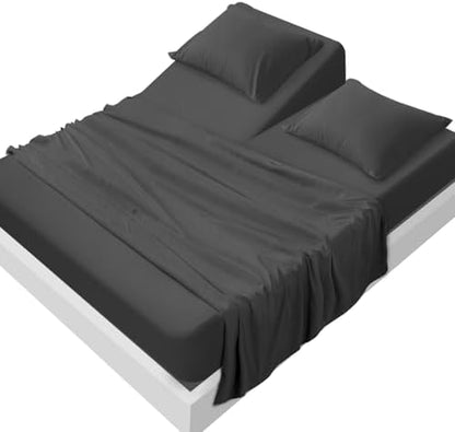 SPRINGSPIRIT Split Top King Sheets Sets for Adjustable Bed