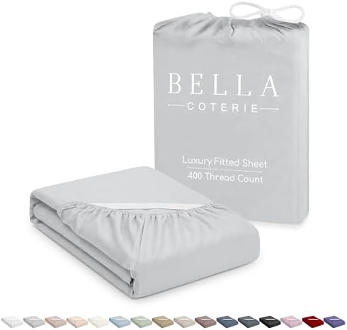 Bella Coterie | Luxury Bamboo Viscose Twin XL Size Fitted Sheet Only