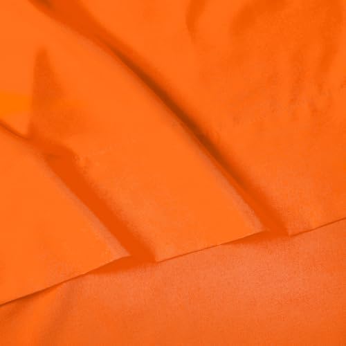 Elegant Comfort Luxury 4-Piece Bed Sheet Set - Luxury Bedding 1500 Premium Hotel Quality Microfiber, Wrinkle Resistant Cool & Breathable, Easy Elastic Fitted, Queen, Persimmon
